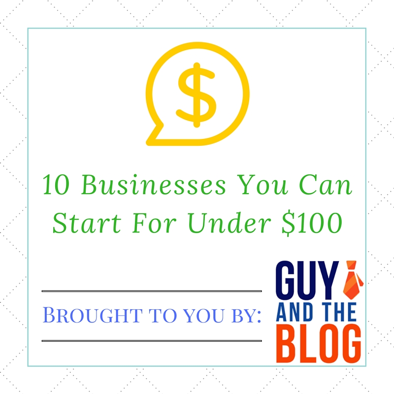 Business under $100 graphic