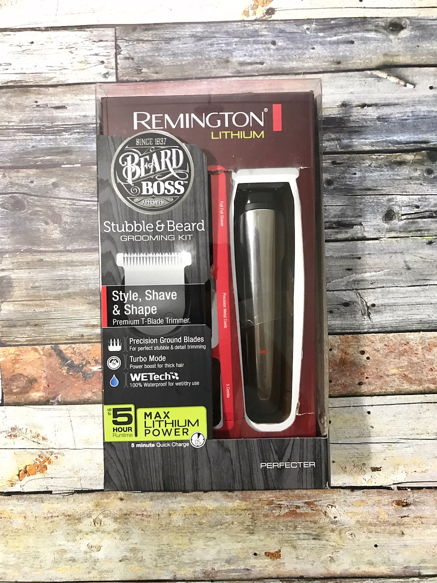 remington beard boss perfecter stubble and beard kit