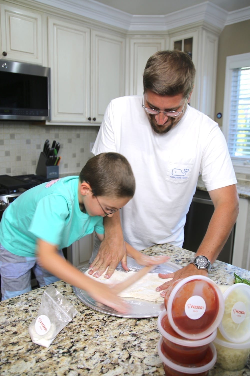Pizzer Time pizza rolling dough