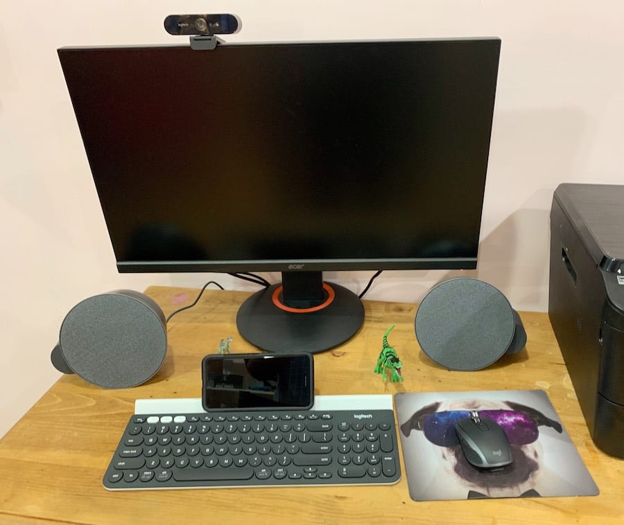 Logitech Work from Home - keyboard, mouse, speakers, webcam 2