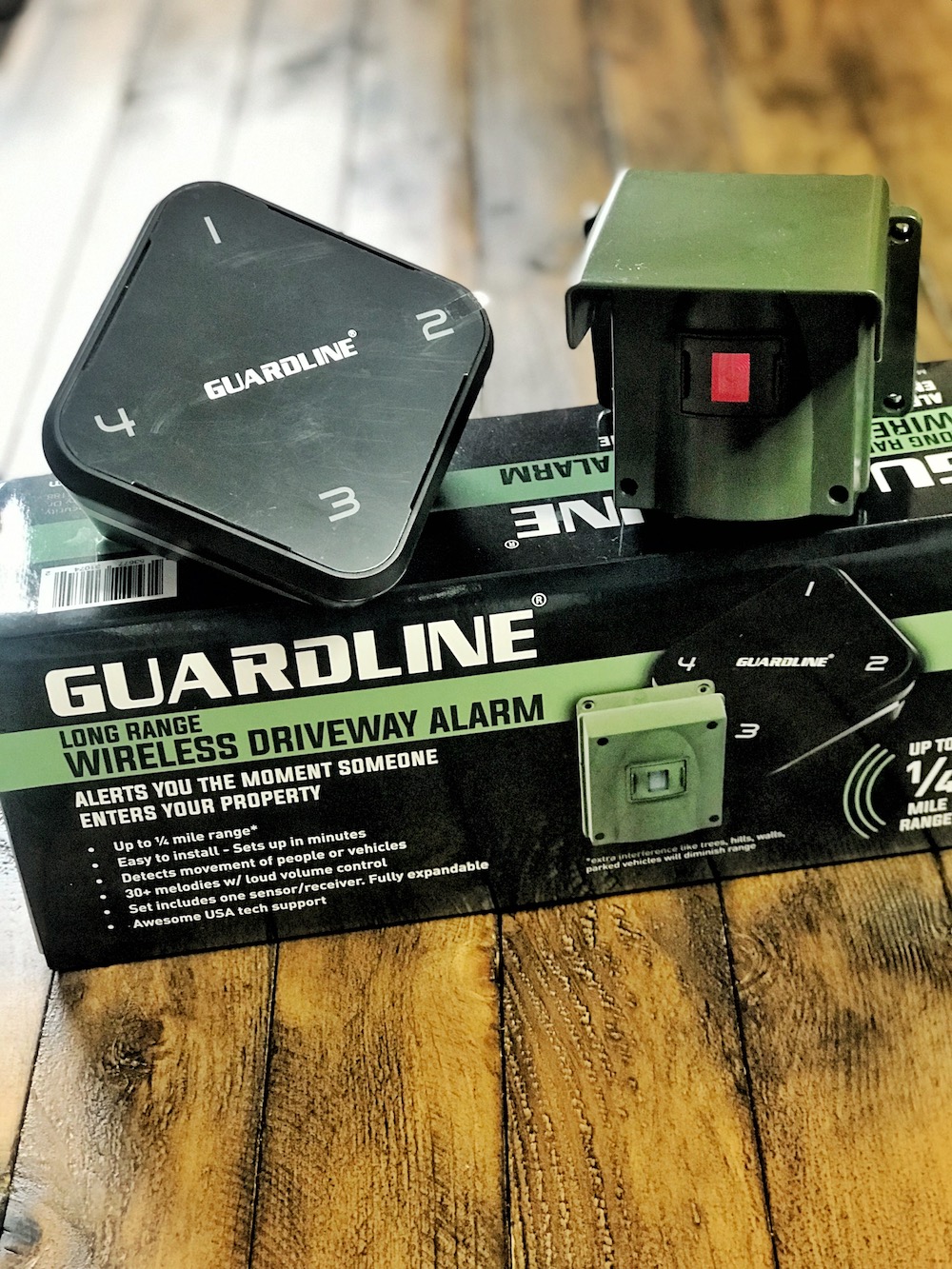 Guardline product and box