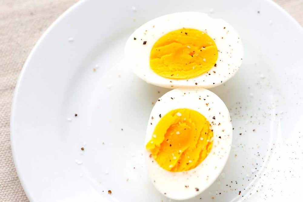 high protein snacks hard boiled eggs