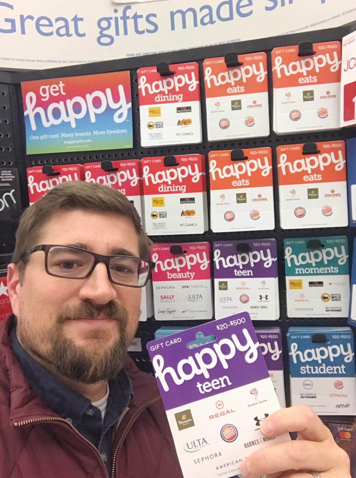 Happy Cards are the Holiday Season's Gift Card Guy and the Blog
